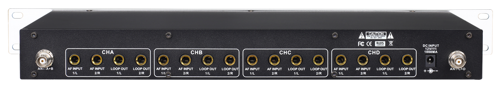 S4A Quad Channel Stereo Wireless IEM System