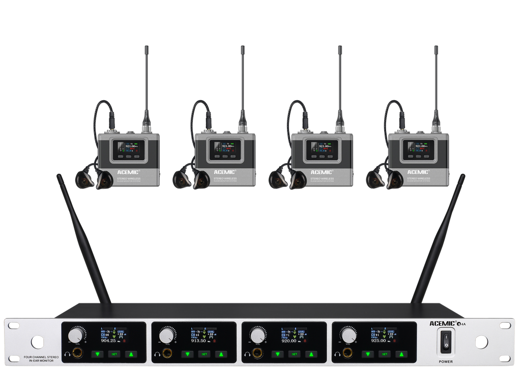 S4A Quad Channel Stereo Wireless IEM System